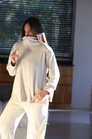 Set (2p) Buzo con cierres y pantalon soft